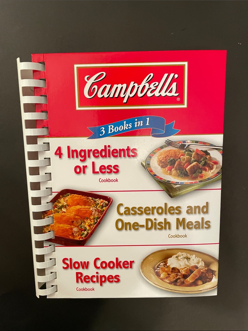 CAMPBELL’S 3–in-1 Vintage Cookbook Trio - Recipes Kitchen Cooking Easy Meals